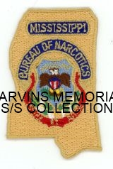 MISSISSIPPI,MISSISSIPPI BUREAU OF NARCOTICS HAT SIZE 1